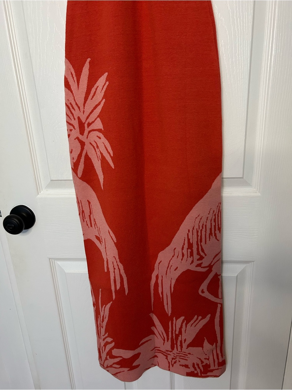 Anthropologie Celandine Flamingo Knit Midi Dress - Picture 12 of 15